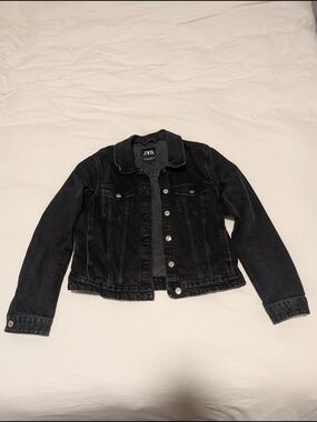 ZARA Black Denim Jacket